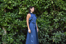 Load image into Gallery viewer, HALTER TOP DENIM
