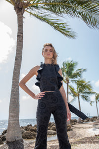 HALTER TOP BLACK