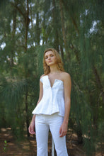 Load image into Gallery viewer, DELFUEGO PANTS WHITE