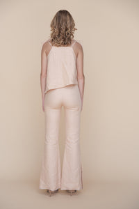 DELFUEGO PANTS NUDE.  Sale 20% Off