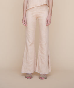 DELFUEGO PANTS NUDE.  Sale 20% Off