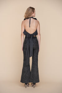 HALTER TOP BLACK