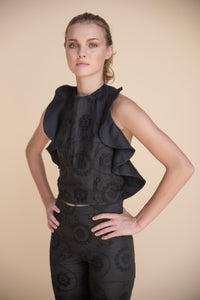 HALTER TOP BLACK